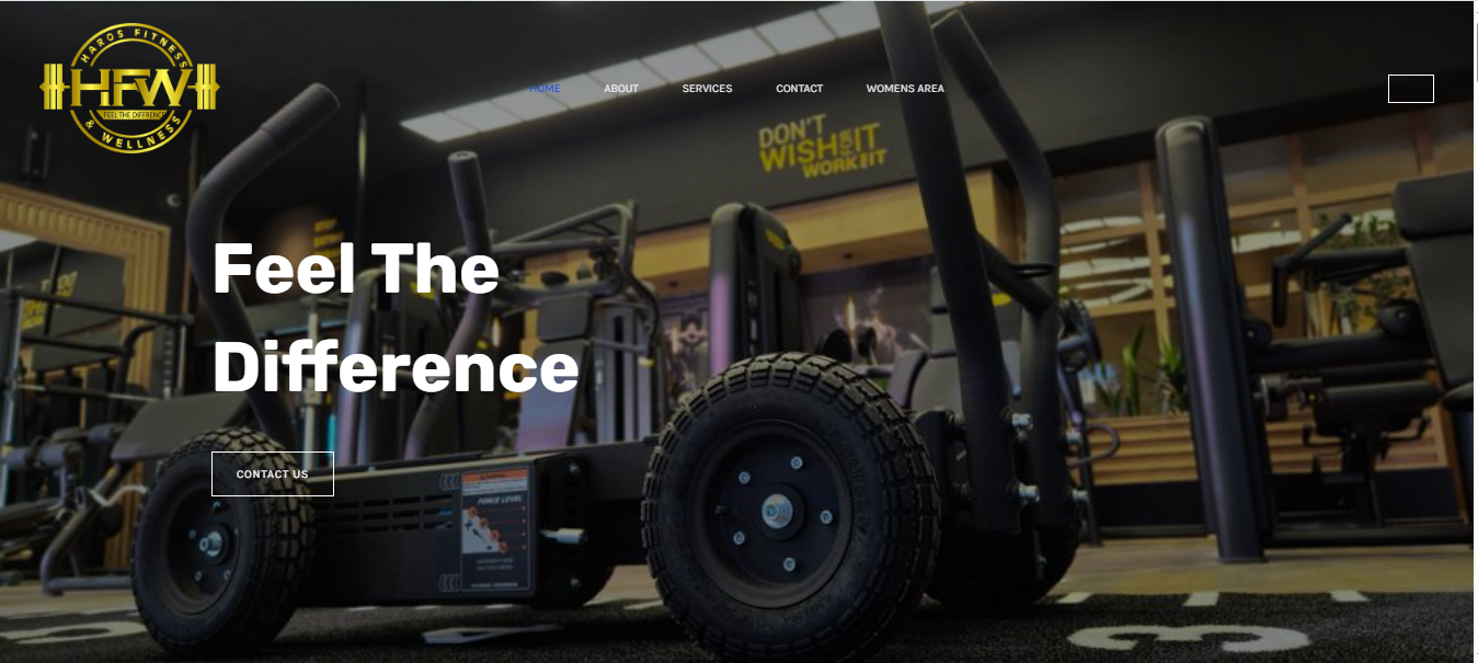 A Digital Experience Built for Fitness case study section