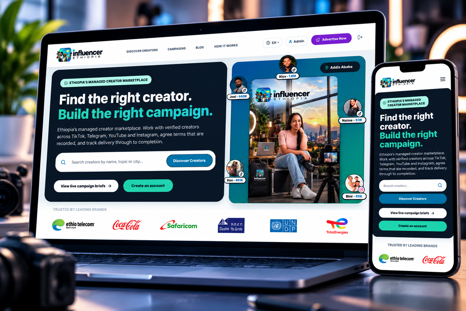 Influencer Ethiopia case study