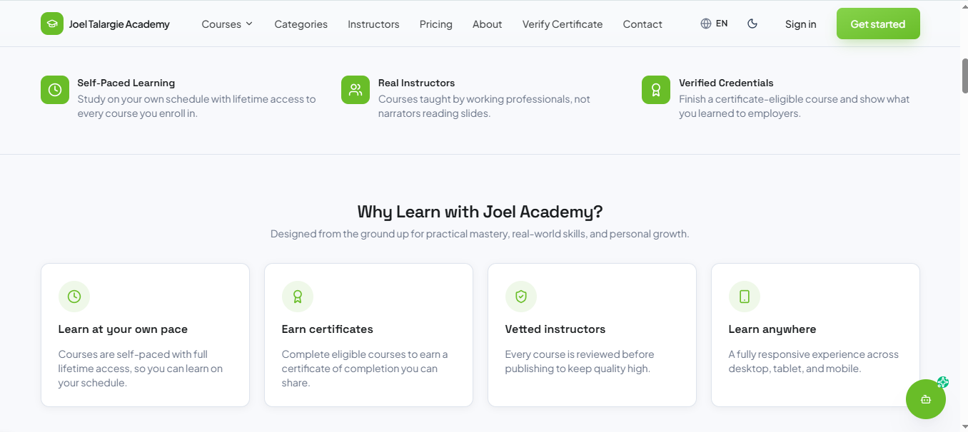 A Complete Digital Learning Experience case study section