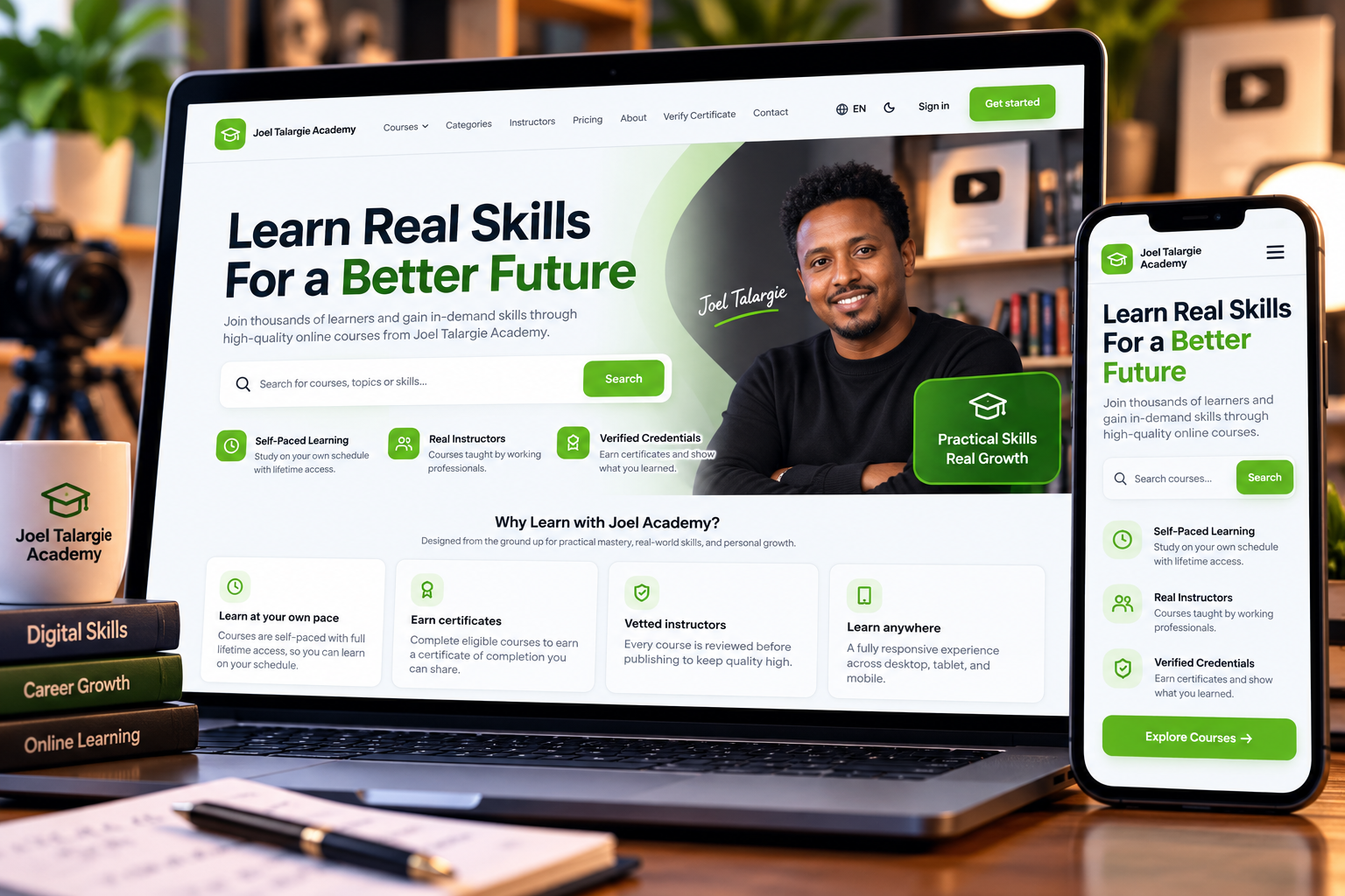 Joel Talargie Academy case study